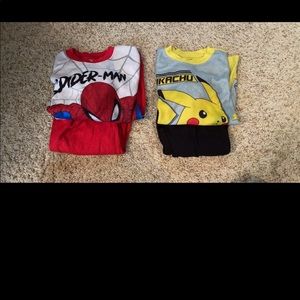 Boys size 8 set of pjs